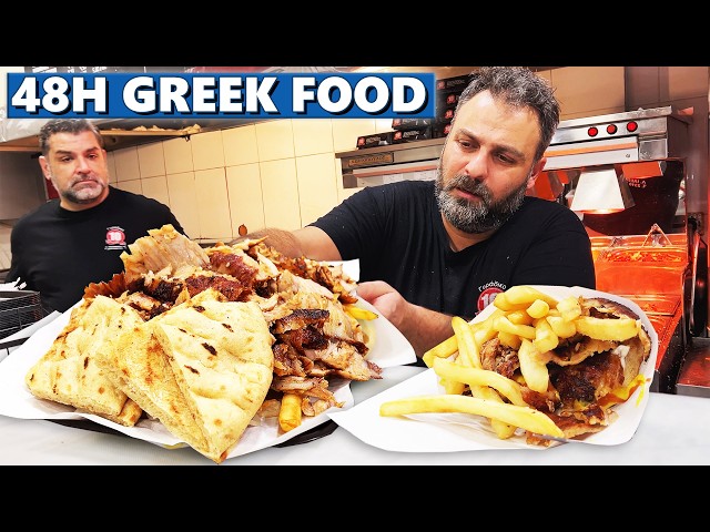 48H Of Greek Street Food In Thessaloniki - From Gyros to Galaktoboureko 🇬🇷