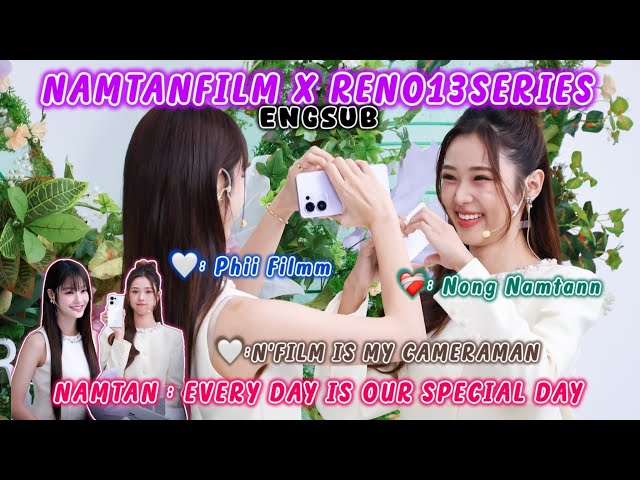 [ENGSUB] NAMTANFILM X OPPO BUTTERFLY | HIGHLIGHT & FANCAM 250210 #namtanfilm #น้ำตาลฟิล์ม