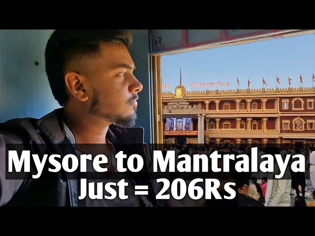 Mantralaya Full vlog || Mysore to Mantralayam || Sri Guru Raghavendra swamy Matha