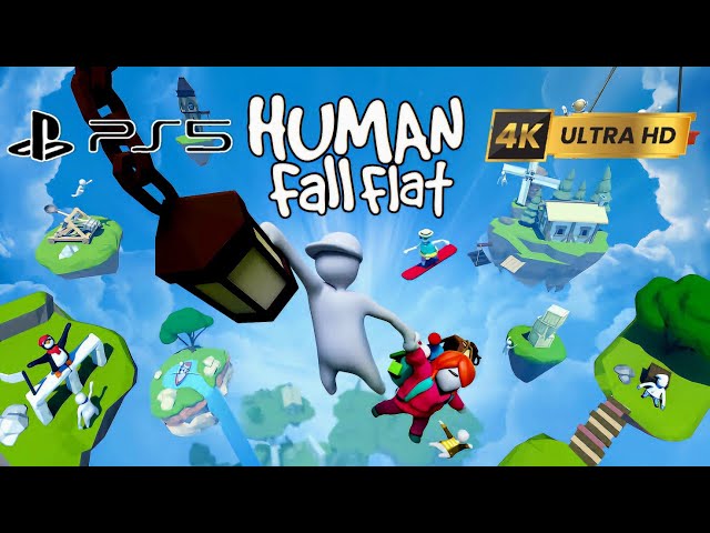 Exploring the funniest physics puzzles in Human Fall Flat