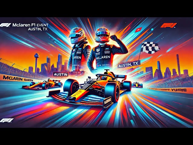 McLaren F1 Event Austin, TX | Meet the Drivers Lando Norris & Oscar Piastri