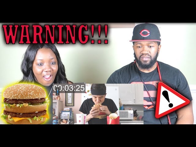 The FASTEST Grand Mac Meal Ever Eaten (under 1 Minute!!) | REACTION