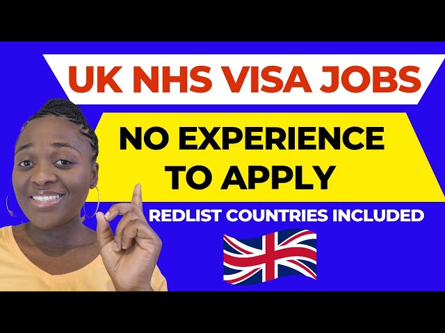 UK NHS Visa Sponsorship Jobs With No Experience | No IELTS