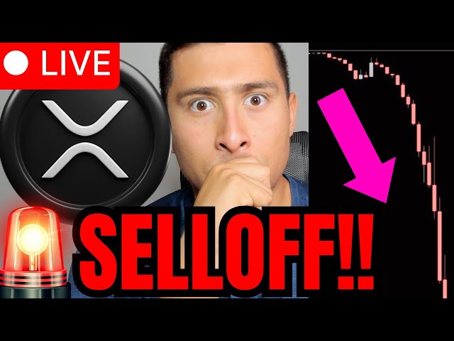 XRP WTF!? What's HAPPENING LIVE!🔴CRYPTO DOWN