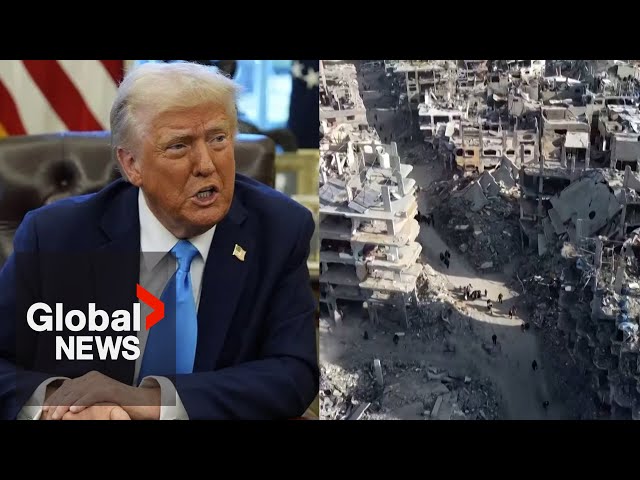 World leaders react to Trump's plan to turn Gaza into "Riviera of the Middle East"