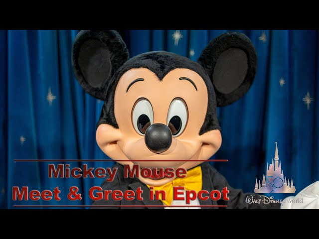 8K Disney Mickey Mouse Meet & Greet in Epcot VR180 3D