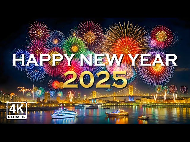 New Year 2025 - Wishes in 10 Seconds | Best Wishing A Happy New Year 2025 Video Effects HD