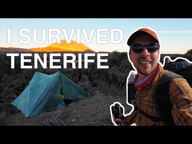 Solo ultralight hiking 60 miles across Tenerife on the GR131