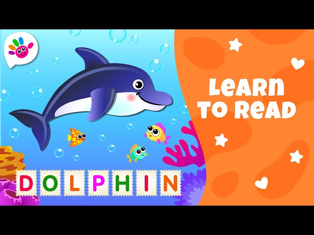 Be ready for school!  Learn to read in English! – Airplane, Bird, Caterpillar, Dolphin, Elephant