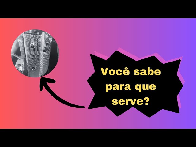 Parafuso em cima da máquina doméstica Vigorelli para que serve