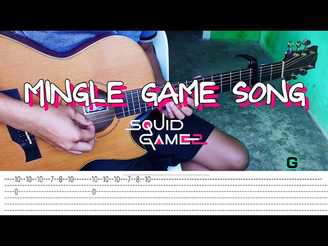 Mingle Game Song - Round and Round - [SQUID GAME SEASON 2] Fingerstyle Guitar (Tabs) Chords