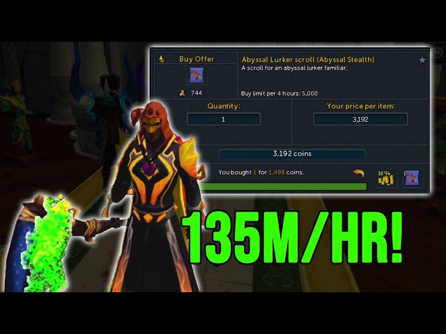 Up To 135m/hr Amazing Money Making Method With Summoning!