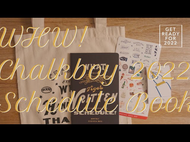 EP 7 : WHW! Chalkboy 2022 Schedule Book