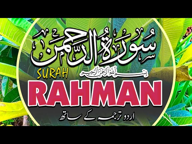 Surah Rahman (The Most Merciful) With Urdu Translation | Most Beautiful Recitation | Episode 101