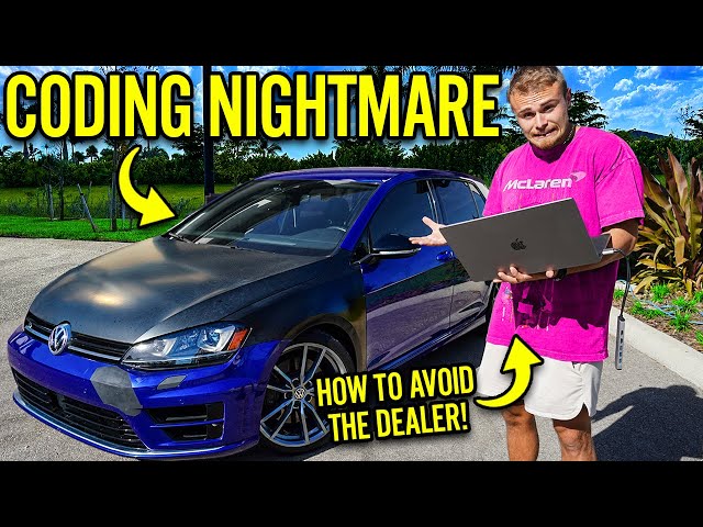 REBUILDING A WRECKED VOLKSWAGEN GOLF R | PT 17