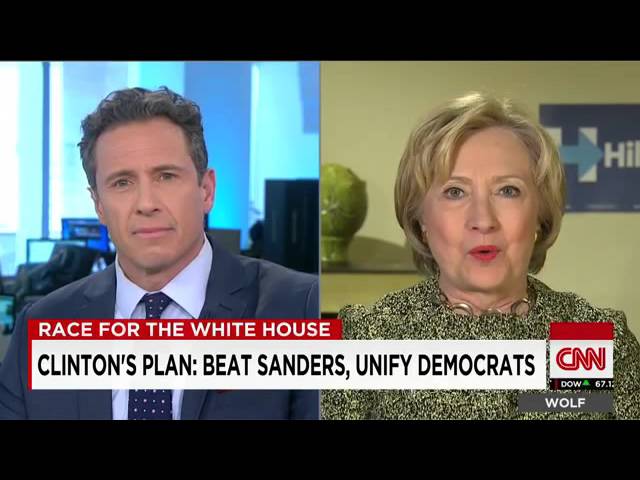 CNN Live-Bernie Sanders  Hillary Clinton not 'qualified' for president-CNN Live