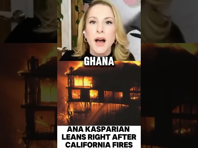 Ana Kasparian CALLS OUT Los Angeles Mayor for Being Responsible for LA's FIRE FAILURES