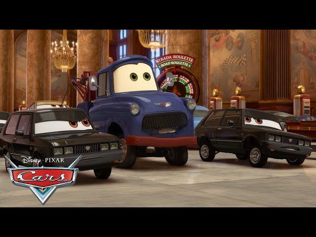 Mater Goes Undercover in Cars 2 | Pixar Cars