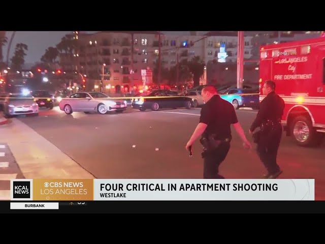 Shooting at Westlake apartment complex leaves 4 critical