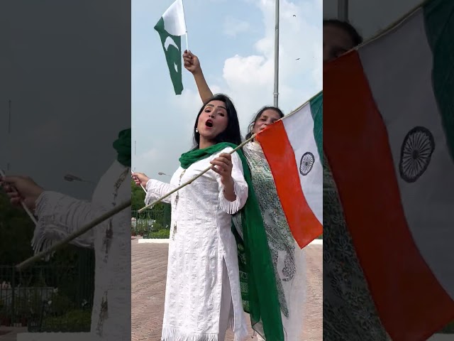 Happy Independence day Pakistan 🇵🇰 And India 🇮🇳 #youtube #dubai #eman #virl#pakistan