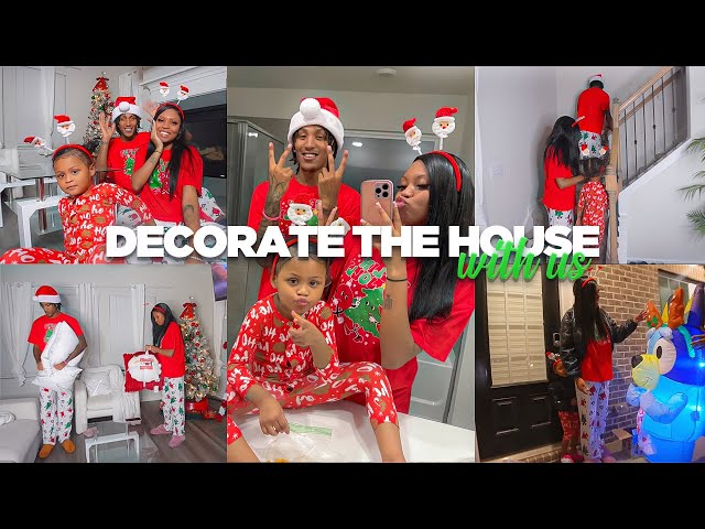 Decorate The House With Us For Christmas || VLOGMAS DAY 2 🎅🏼👀