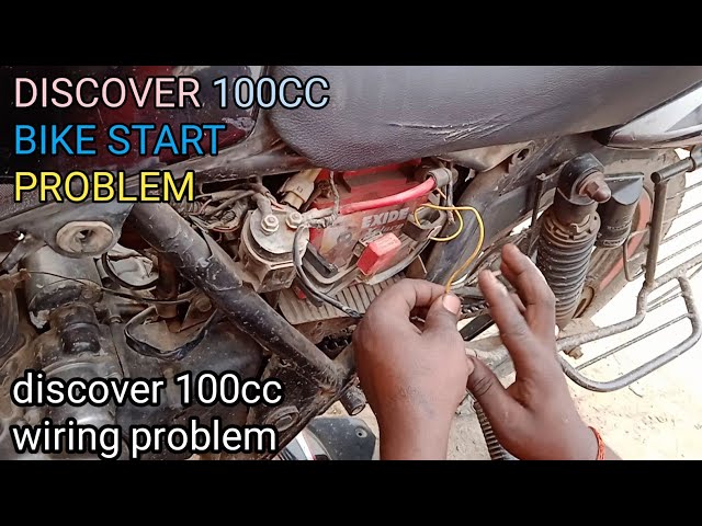 discover 100cc Bike start problem discover 100cc wiring problem/ motorcycle start problem Discover