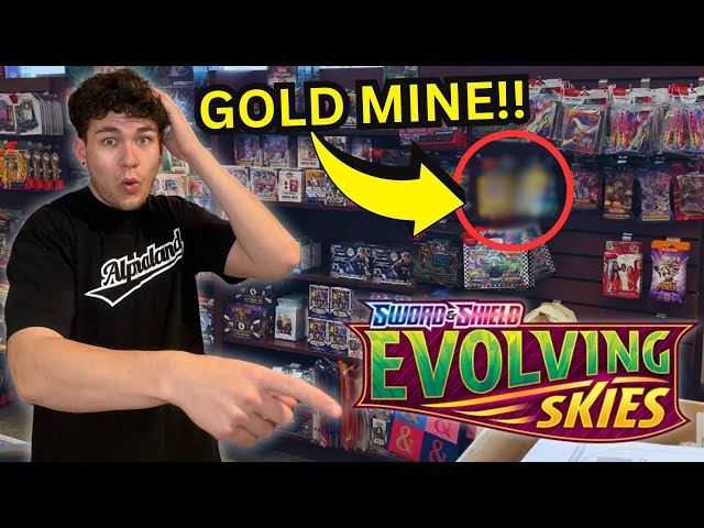 I Found Another EVOLVING SKIES Restock! (Pokemon Card Hunt & Opening)