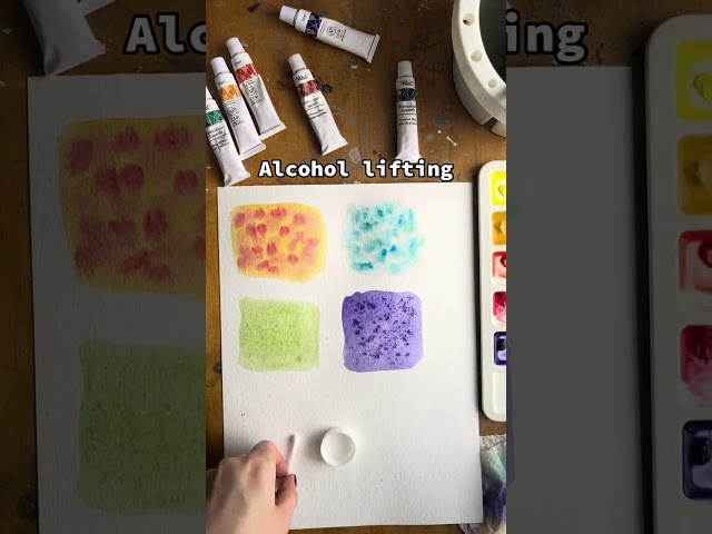 A guide to watercolour texture techniques