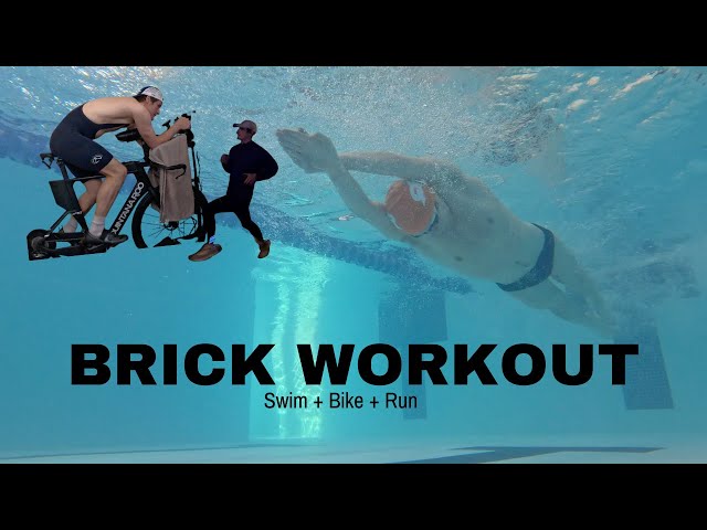 Professional Triathlete Brick Day Vlog!