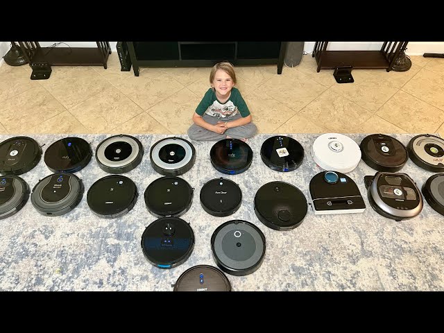 21 Robot Vacuums Clean the Entire House!!