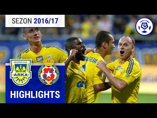 Arka Gdynia - Wisła Kraków 3:0 | SKRÓT | Ekstraklasa 2016/17 | 2. Kolejka