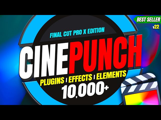 Top Final Cut Pro X Mega Bundle - 18 FX Packs Inside - (CINEPUNCH TRAILER)