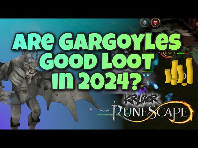 Are Gargoyles good Loot in 2024? Easy Low Level Money Making | Runescape 3