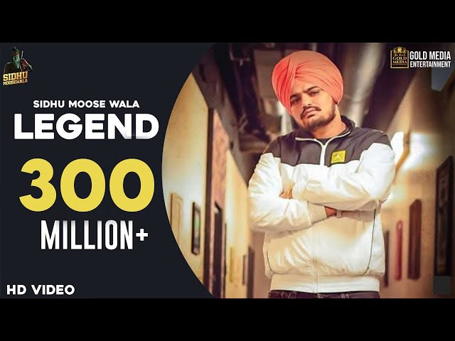 LEGEND - SIDHU MOOSE WALA | The Kidd | Gold Media | Latest Punjabi Songs 2020