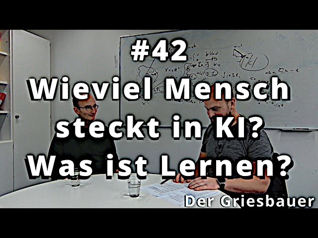 D. Cremers: Was steckt hinter KI und maschinellem Lernen? KI, Roboter und Autos | J. Griesbauer #42