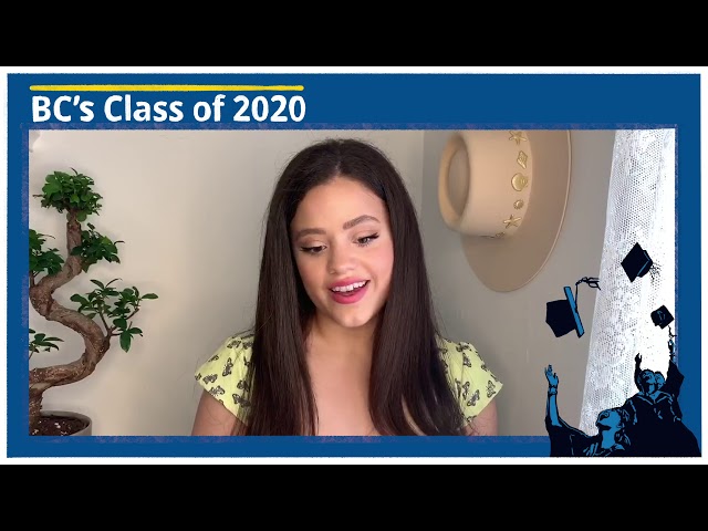 Sarah Jeffery’s words to the Class of 2020