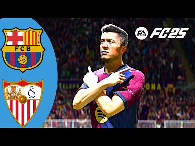 FC 25 - Barcelona Vs Sevilla - Ft. Yamal,Raphinha - La Liga 2025 Full Match Gameplay - PS5