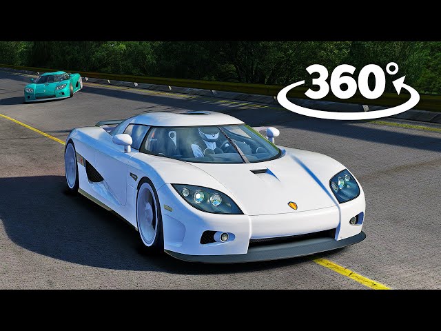 360° Supercar Koenigsegg CCX car cockpit view VR Experience