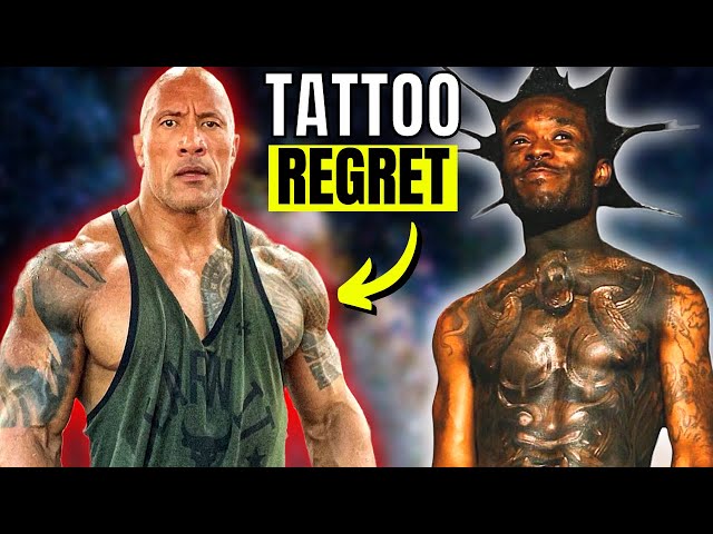 6 CELEBRITIES Who REGRETTED & REMOVED Their TATTOOS