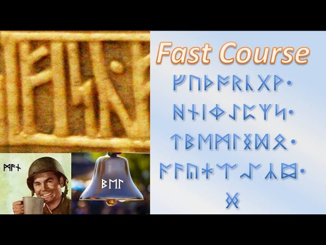 Runes: Crash Course for Writing Modern English Clearly Across Accents, & Free Fonts