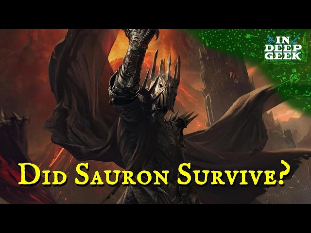 Did Sauron survive The Lord of the Rings?