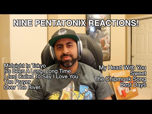 MASSIVE Pentatonix Catch-Up Reaction Video (9 Songs!)