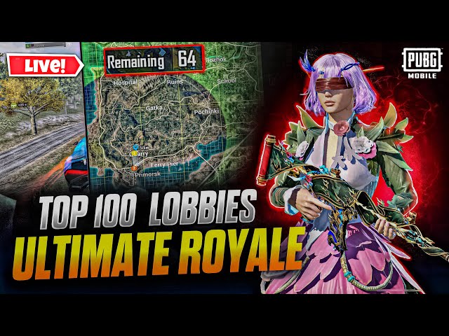 ULTIMATE ROYALE LEGEND RANKING | PUBG MOBILE 🔥