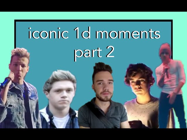 Iconic and Funny One Direction Moments part 2