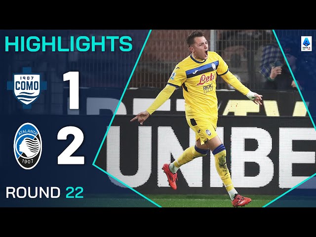 COMO-ATALANTA 1-2 | HIGHLIGHTS | Retegui brace completes Atalanta comeback | Serie A 2024/25