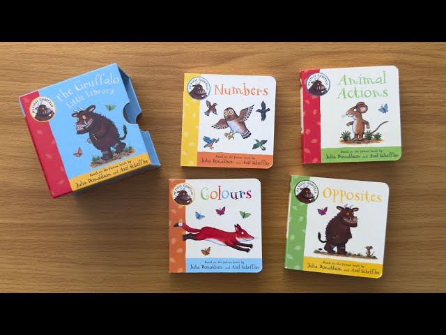 The Gruffalo Little Library: A Read Aloud Four Book Collection Box Set for Children and Toddlers