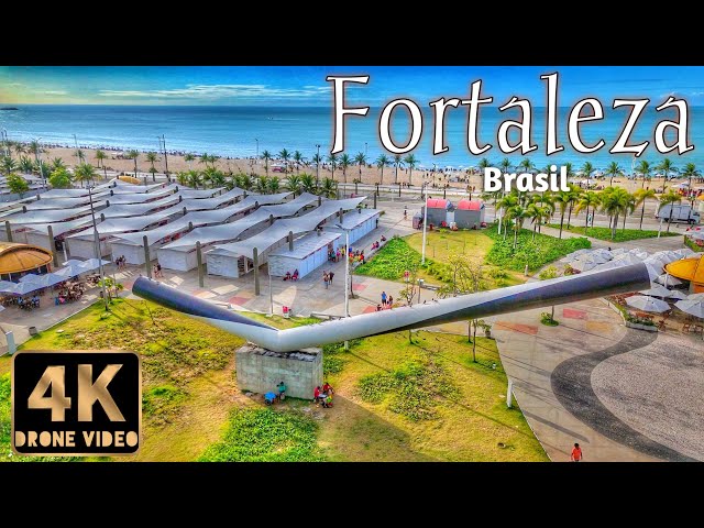 Fortaleza, Ceará, Brazil Drone 4K HDR