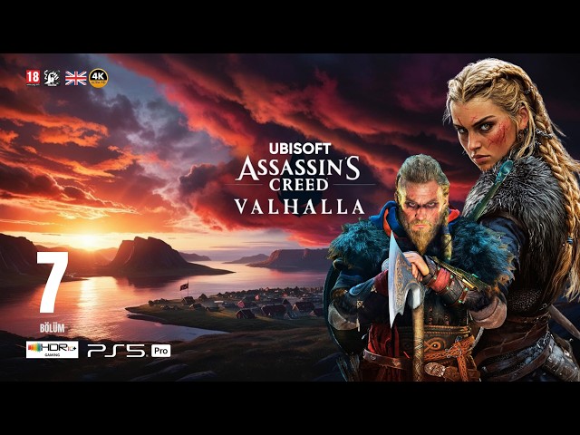 🟡 Wigmund ve Soma I Assassin's Creed Valhalla I 4K HDR I PS5 PRO Oynanış I Bölüm 7