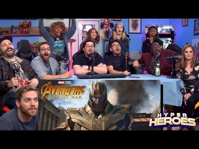 Marvel Studios' Avengers: Infinity War - Official Trailer Reaction