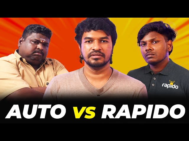 Rapido Driver🏍️ vs Auto Drivers 🛺| Madan Gowri | Tamil | MG Squad 🖖